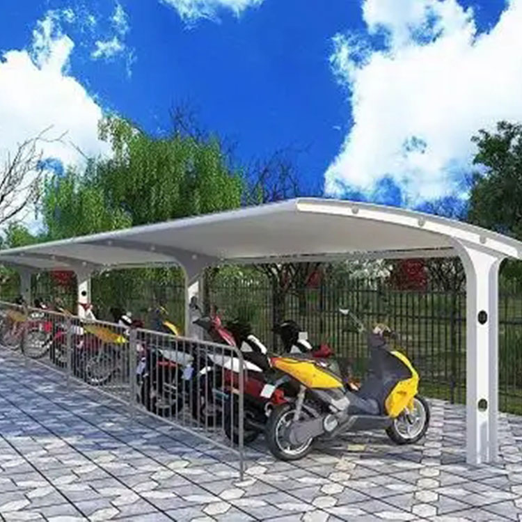 乾县膜结构电动车棚